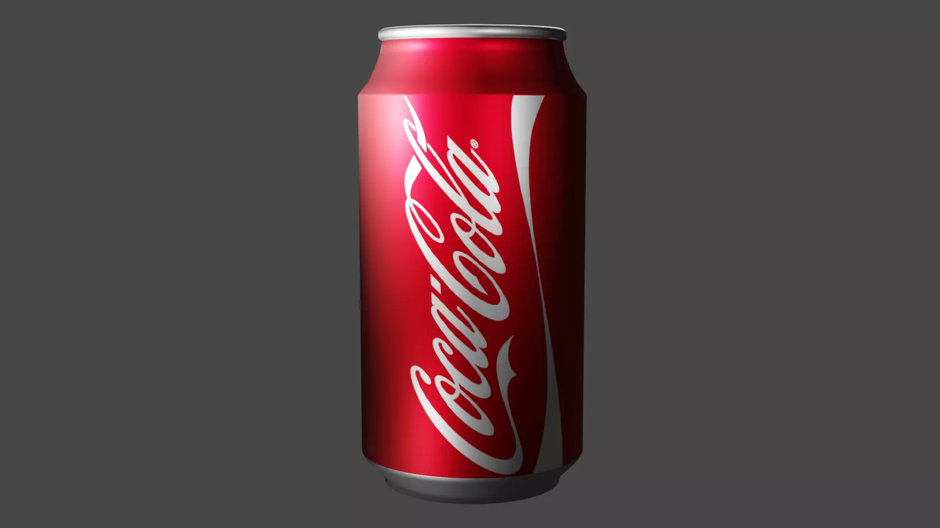 small coca-cola can Free 3D model_0