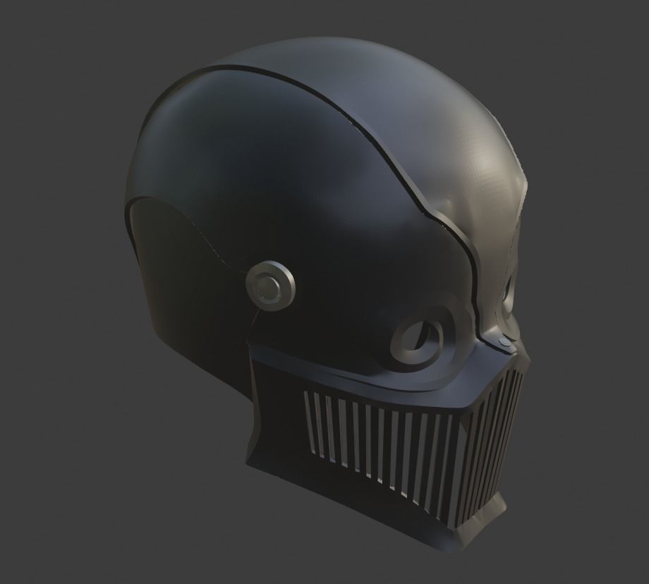 Noob Saibot helmet  from Mortal Kombat 11 - Kilgore 3D print model_7