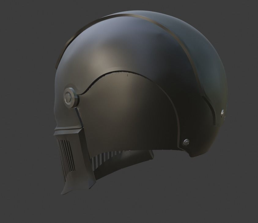 Noob Saibot helmet  from Mortal Kombat 11 - Kilgore 3D print model_6