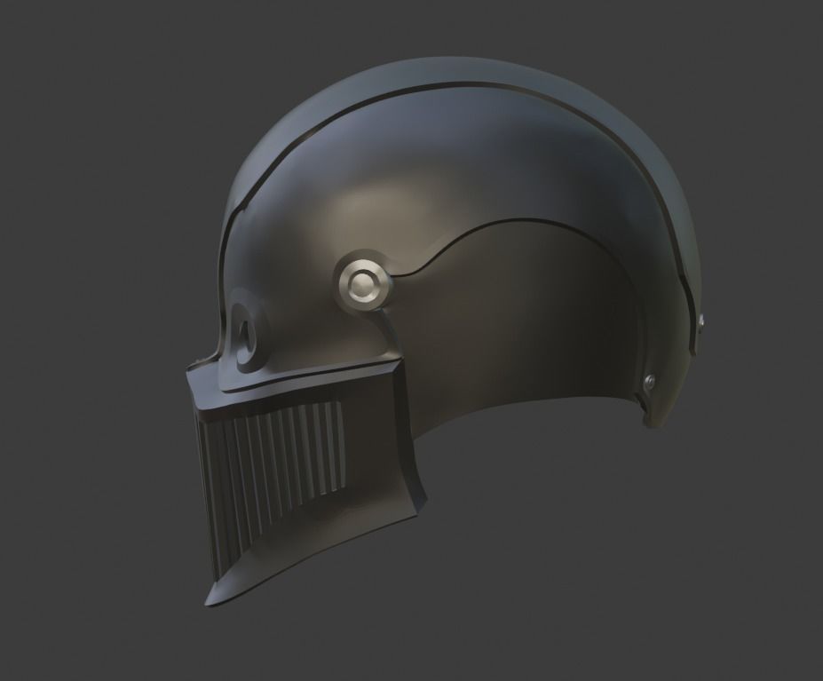 Noob Saibot helmet  from Mortal Kombat 11 - Kilgore 3D print model_2