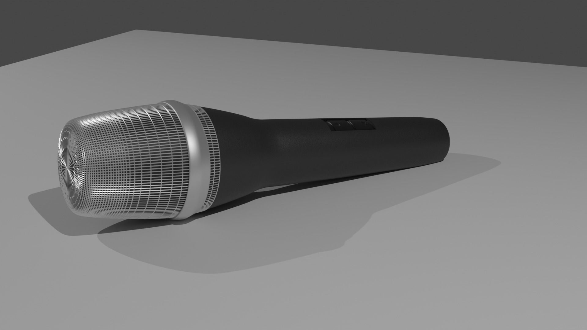 studio microphone 3D model_6