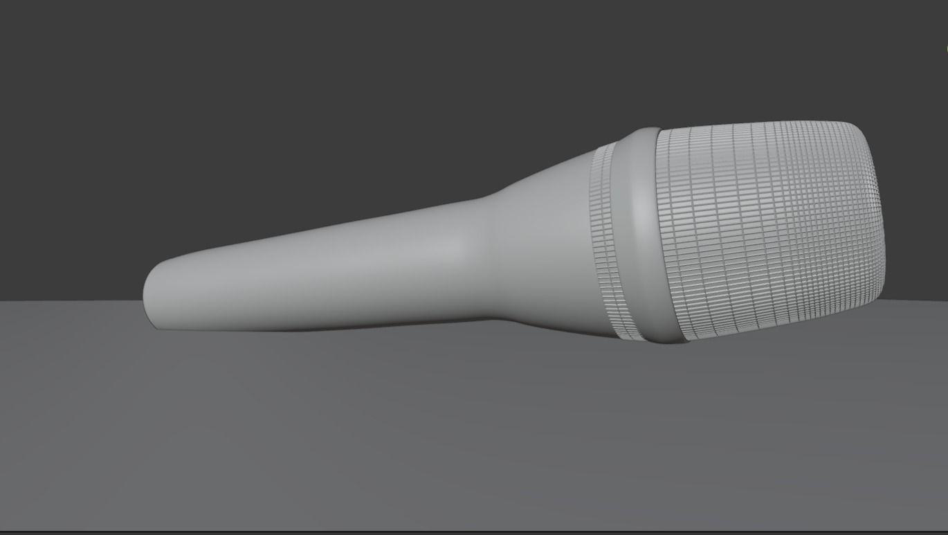 studio microphone 3D model_7