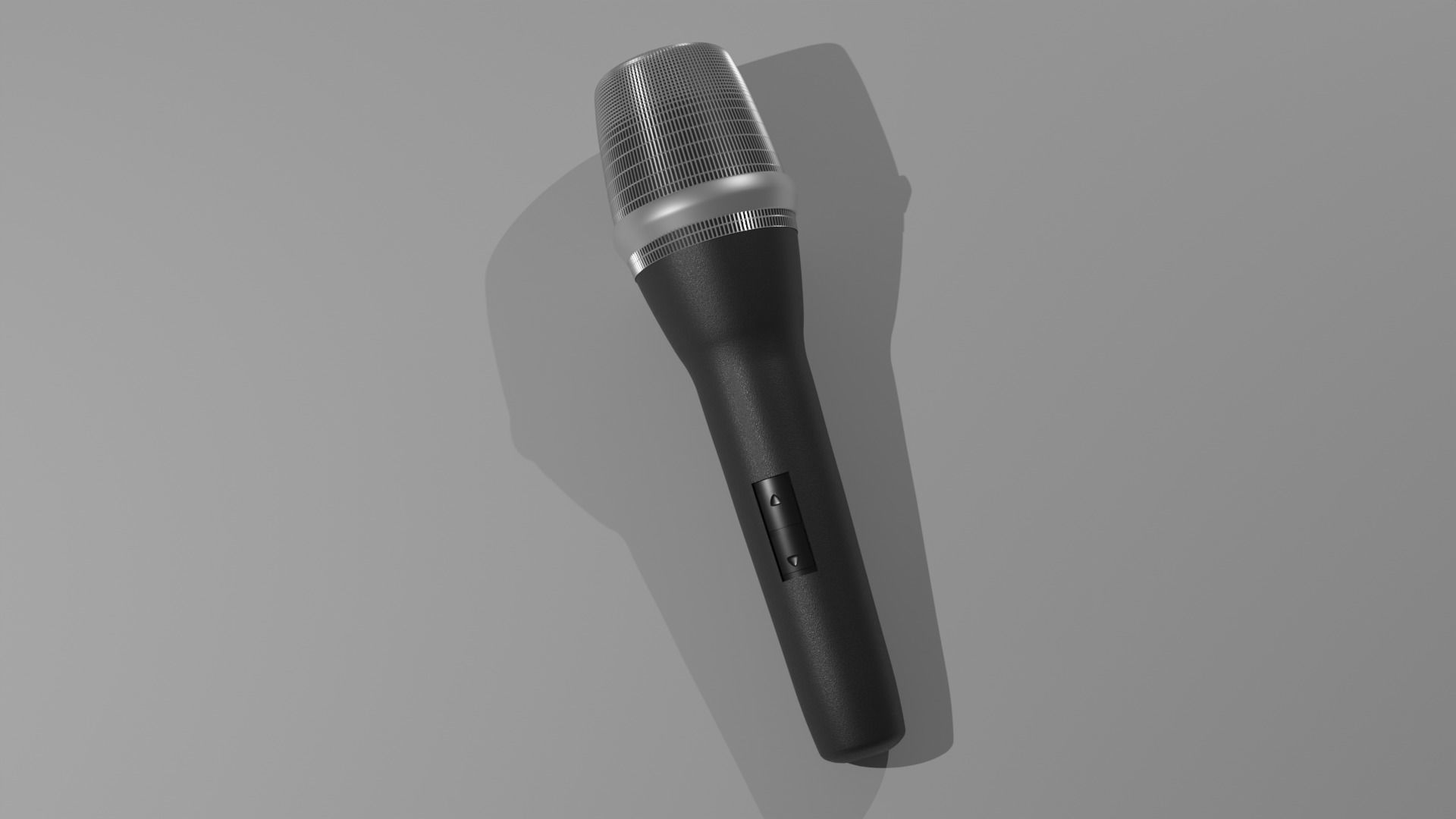 studio microphone 3D model_3