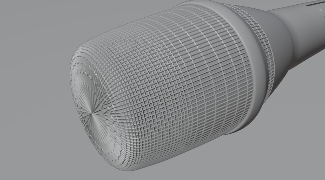 studio microphone 3D model_10