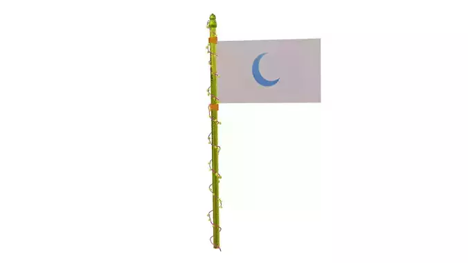 Flag moon