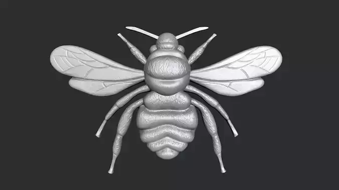 STL models for 3D printing and CNC bee