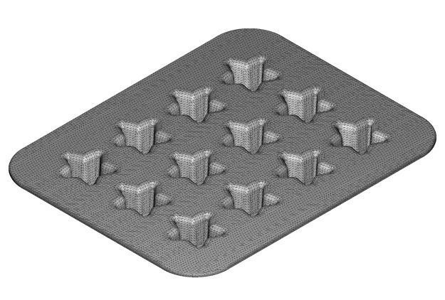 Spectacular Chocolate Mold 3D print model_2