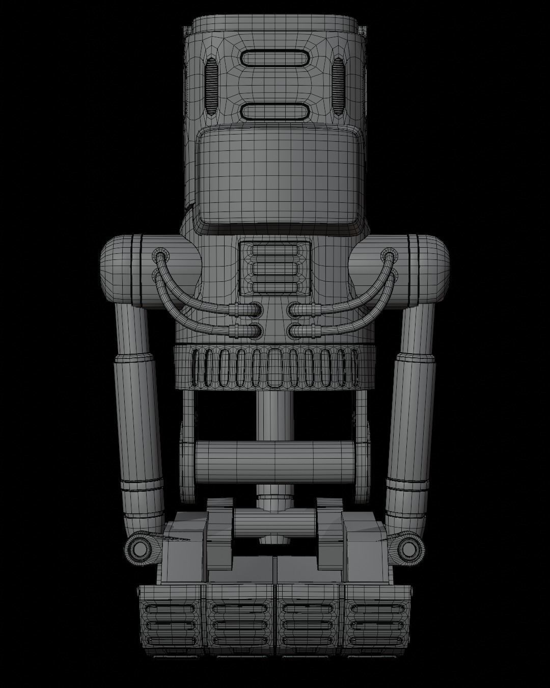 Crossbones Guantlet 3D print model_7