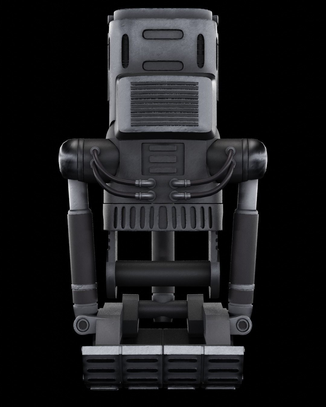 Crossbones Guantlet 3D print model_4