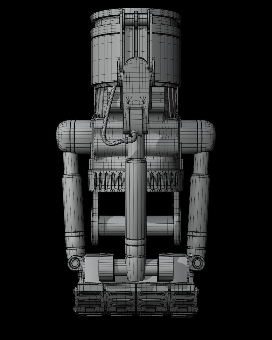 Crossbones Guantlet 3D print model_5