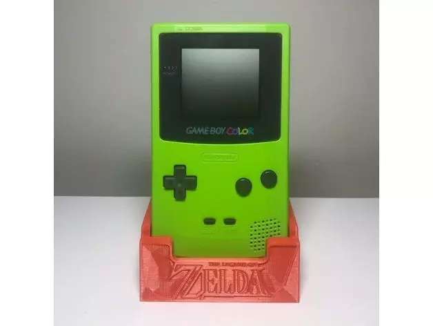 The Legend of Zelda - Gameboy Colour Display Stand 3D print model