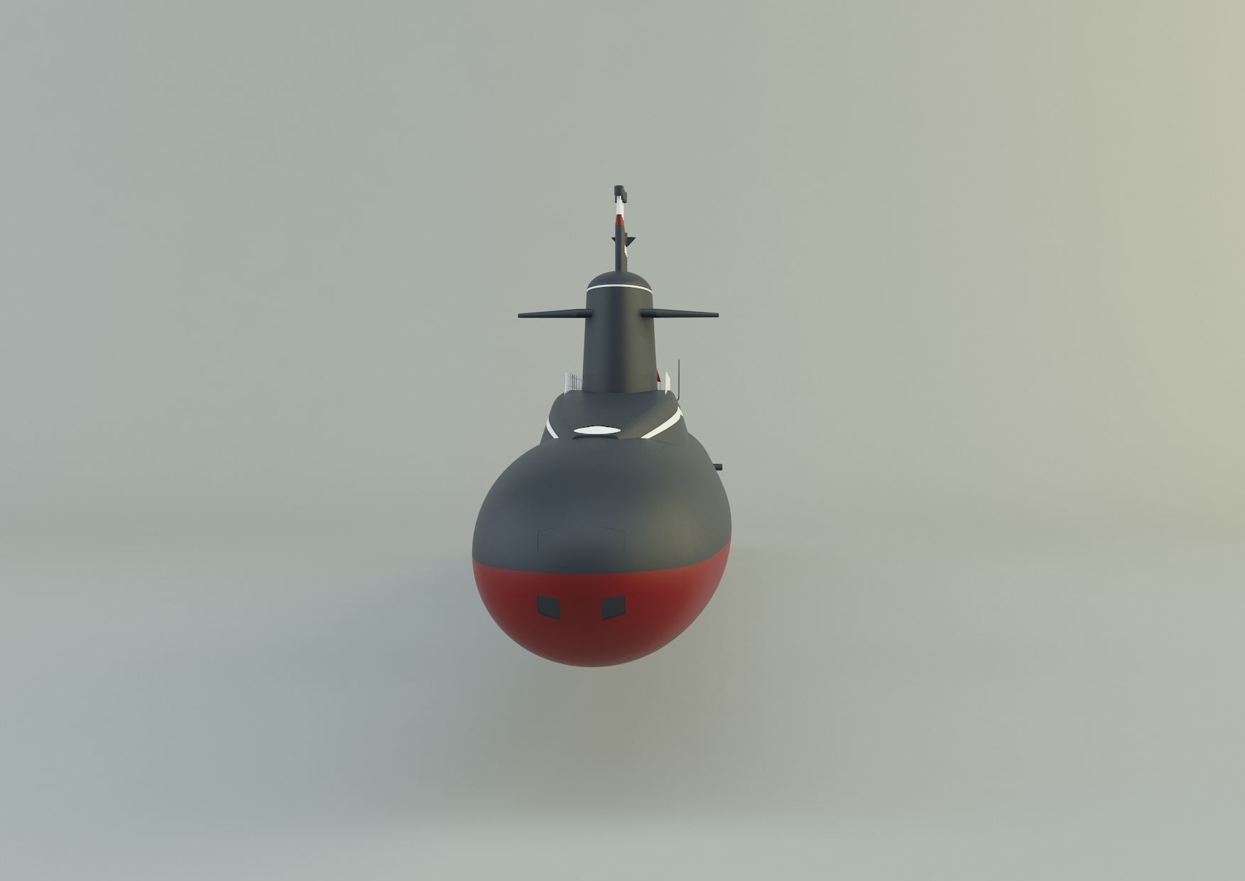 Andrew Jackson SSBN 619 military submarine model 3D model_17