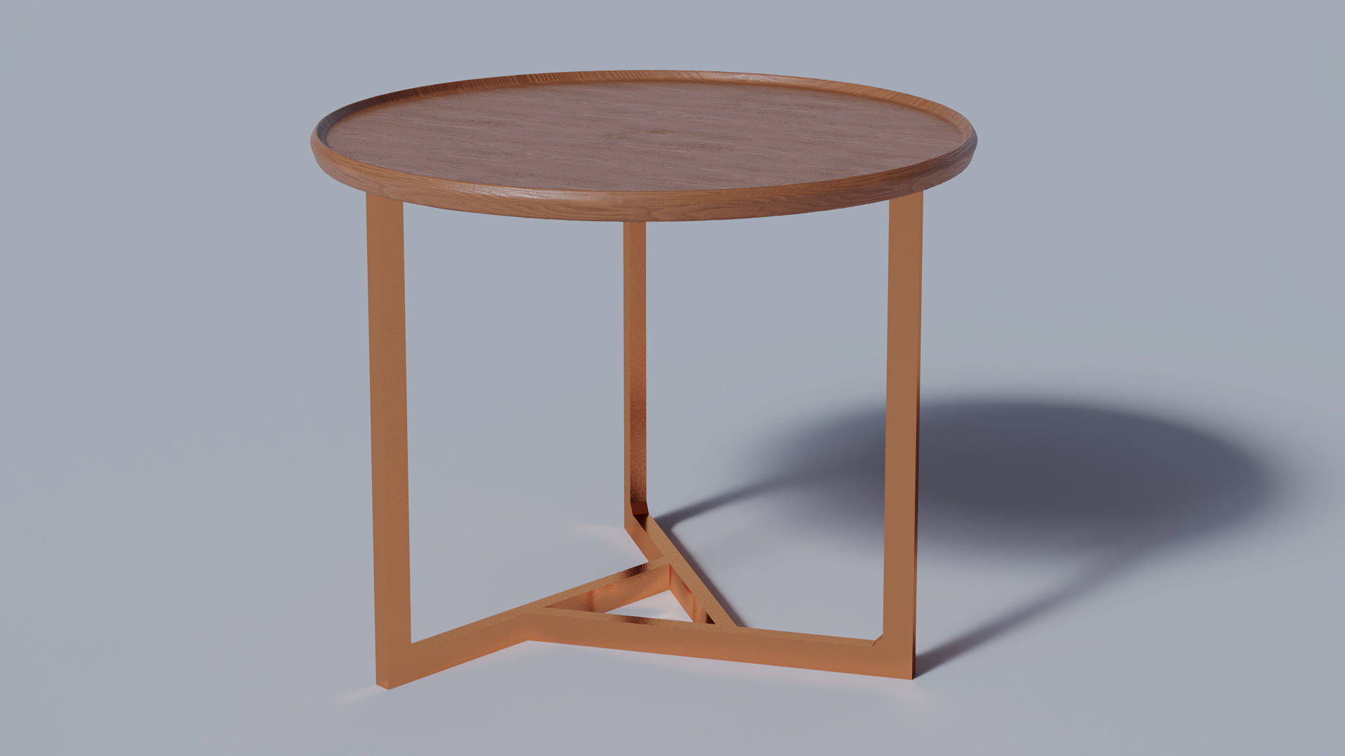 Modern Coffee and Side tables 3D model_2