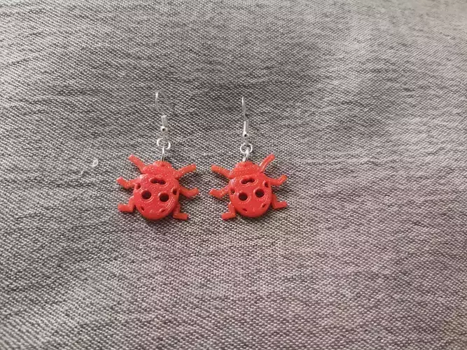 Ladybug Earrings