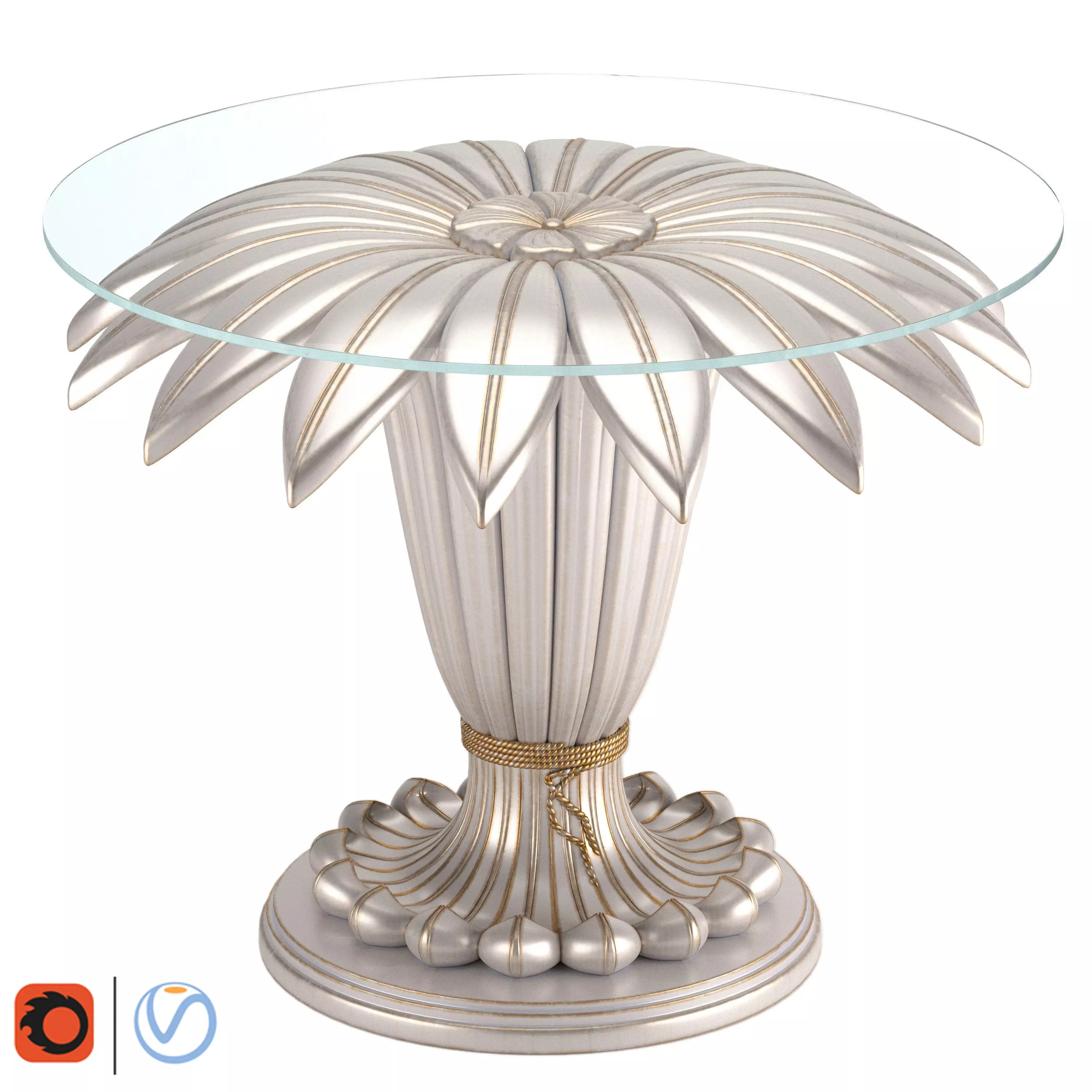 Dining table Caracole  3D model_0