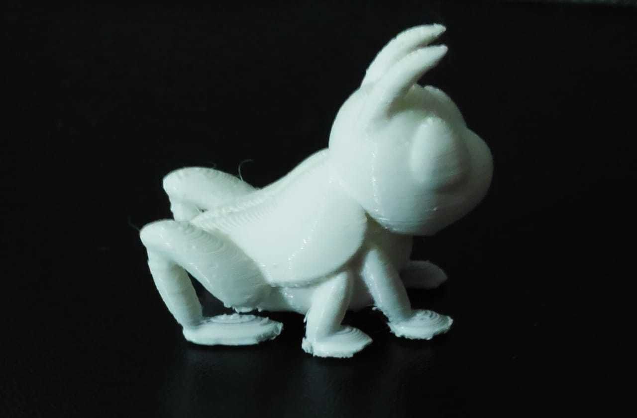 Cute Cricket 3D print model_4