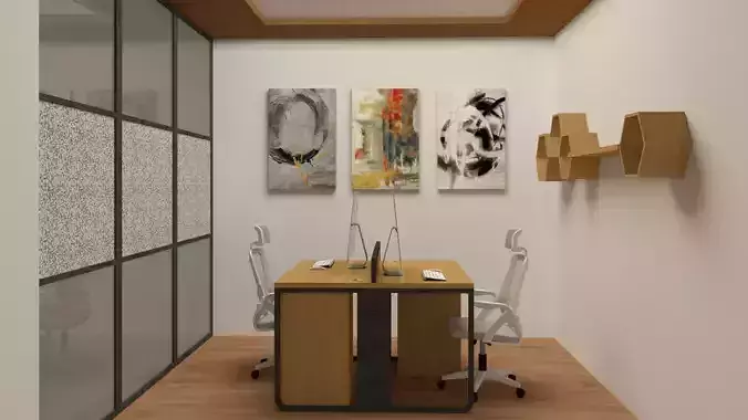 Minimalist Office Space