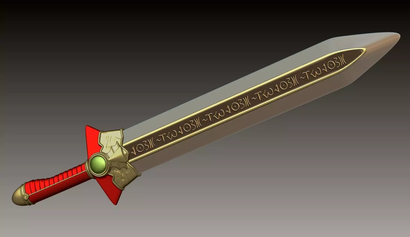 Valentine sword from Soulcalibur 3D print model_0