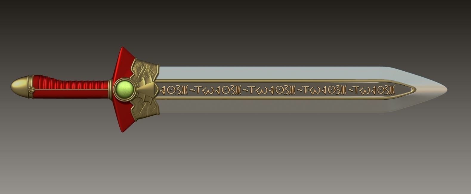 Valentine sword from Soulcalibur 3D print model_3