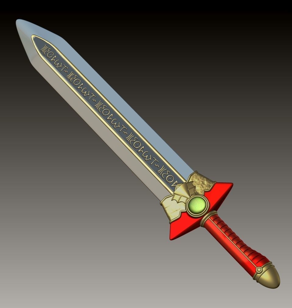 Valentine sword from Soulcalibur 3D print model_5
