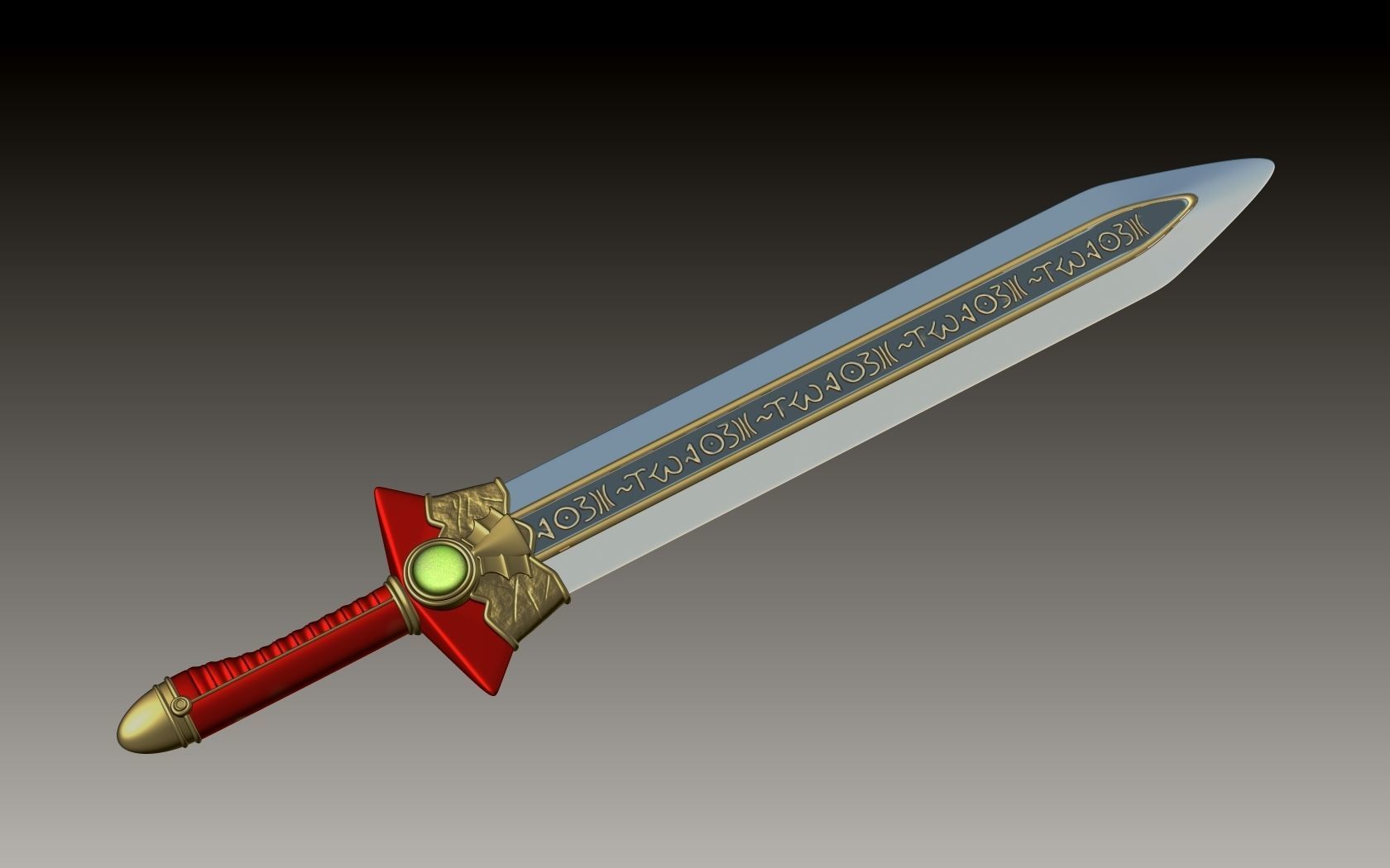 Valentine sword from Soulcalibur 3D print model_4