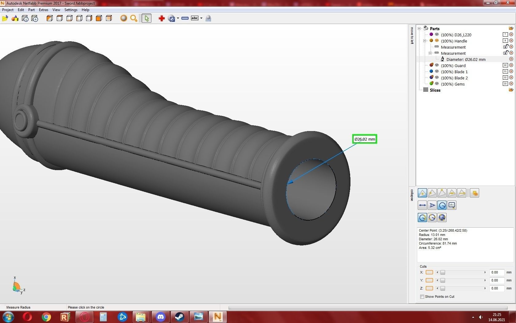 Valentine sword from Soulcalibur 3D print model_6