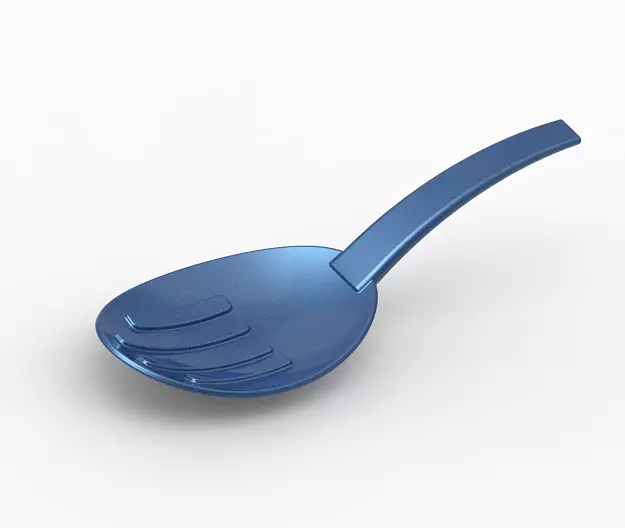 Spectacular Rice Spoon 3D print model_0