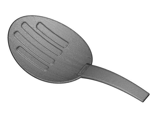 Spectacular Rice Spoon 3D print model_3