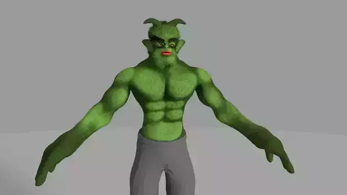 ORC 3D creature 3D model
