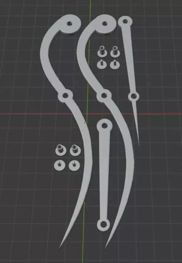 Golden ratio calipers Free 3D print model
