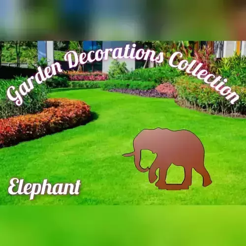 Wonderful Artificial Elephant Home and Garden Outdoor Lawn Decor 3D model