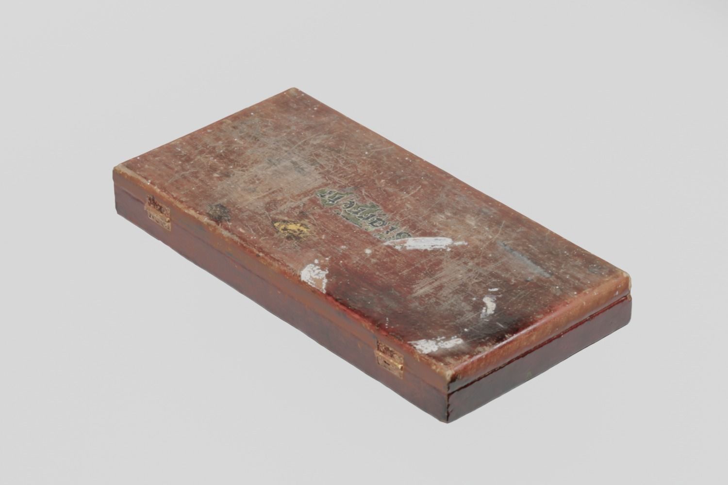 Wooden Box Micrometer Vintage 3D scan PBR 4K textures Low-poly 3D model_2