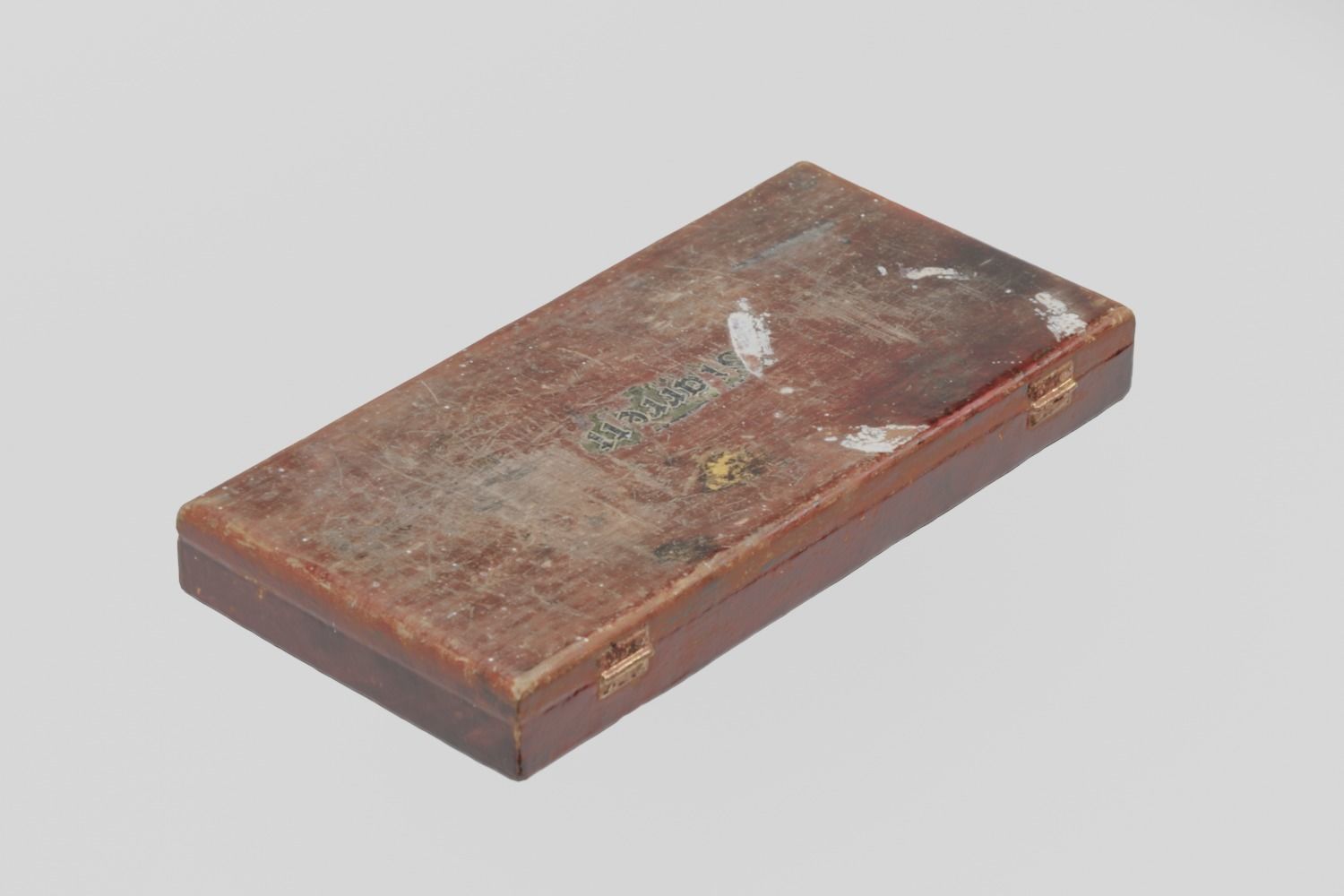 Wooden Box Micrometer Vintage 3D scan PBR 4K textures Low-poly 3D model_3