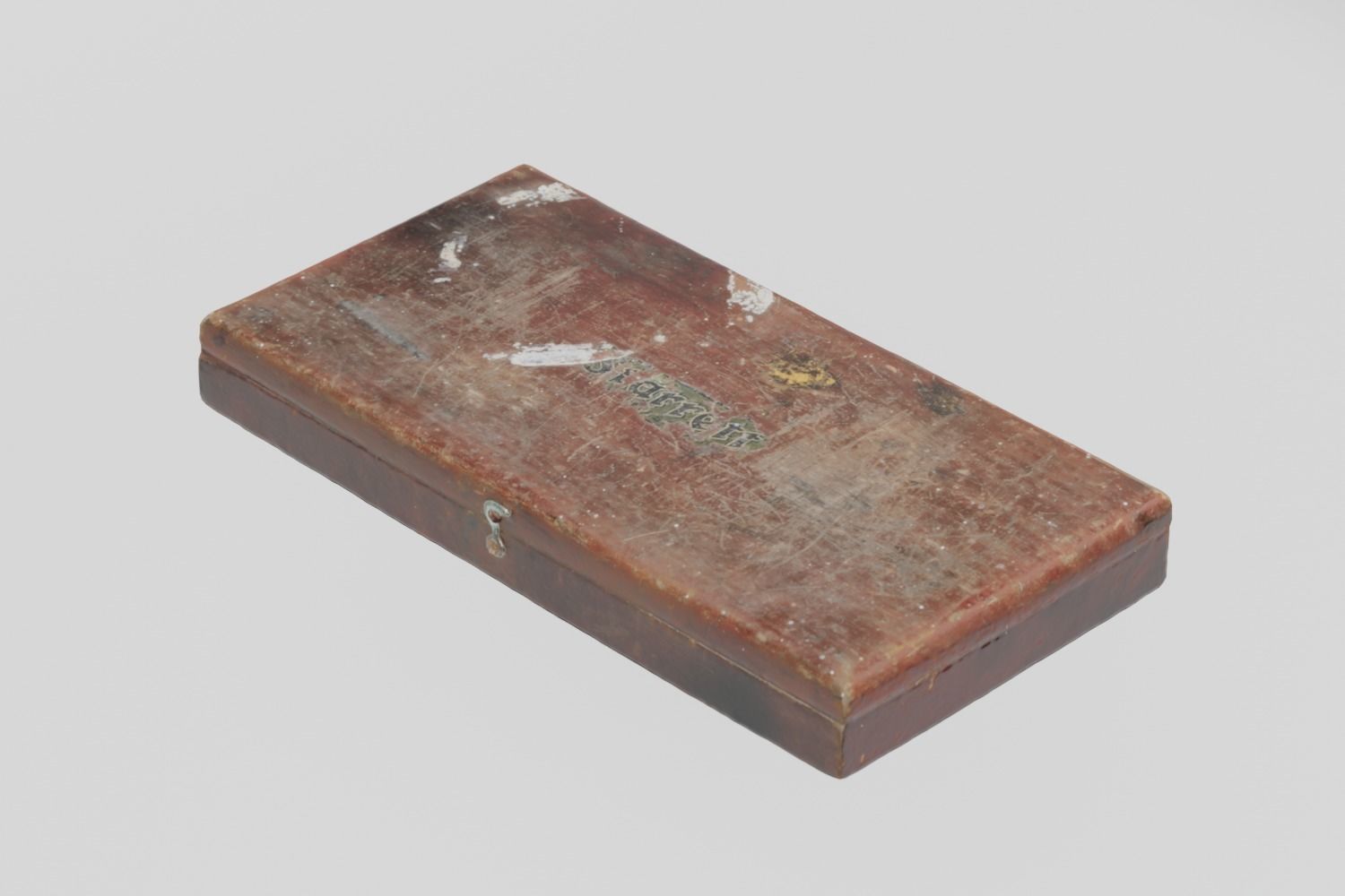 Wooden Box Micrometer Vintage 3D scan PBR 4K textures Low-poly 3D model_4