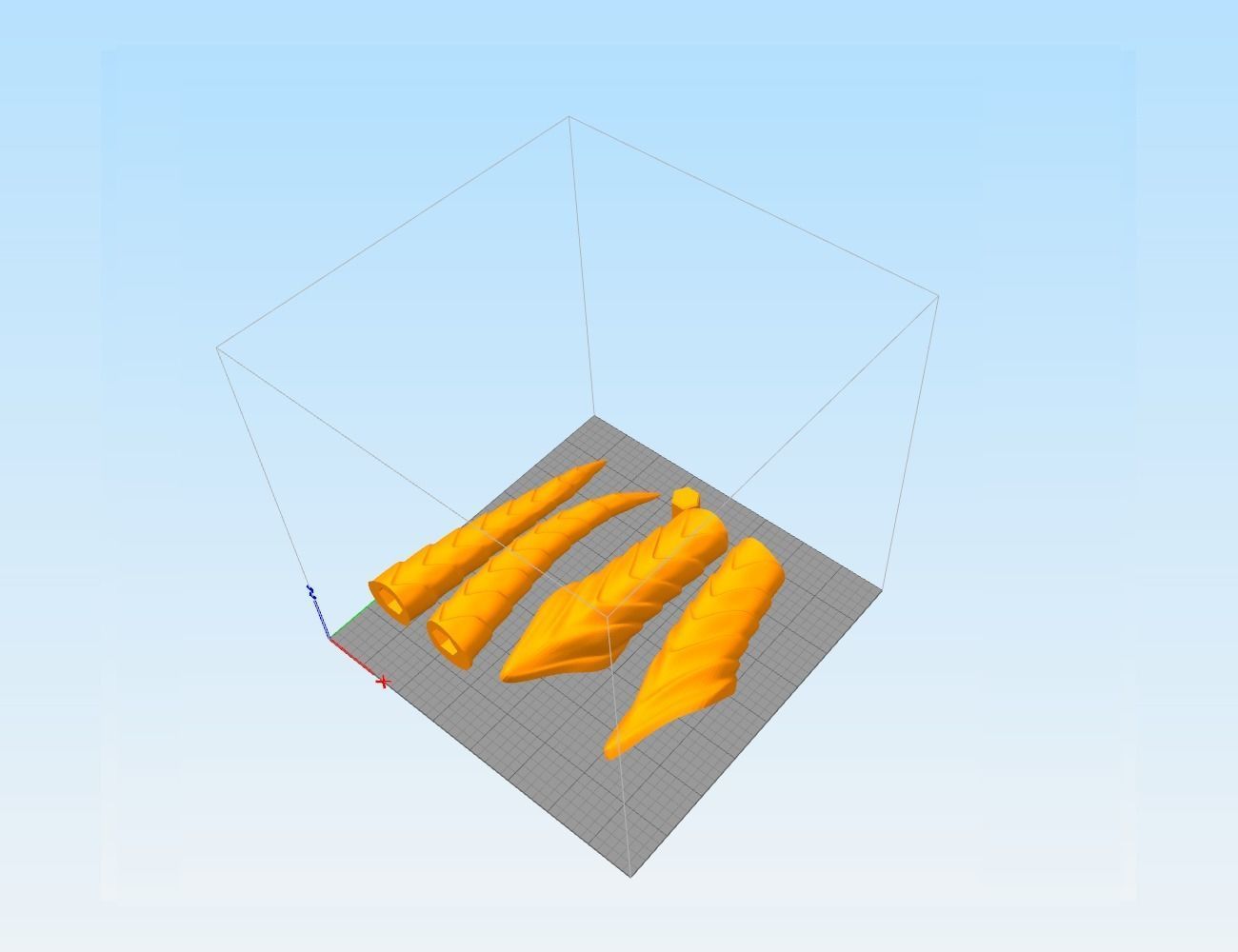 Costume Horns collection 2 3D print model_14