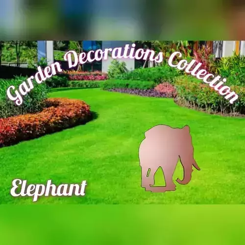 Wonderful Artificial Elephant Home and Garden Outdoor Lawn Decor 3D model
