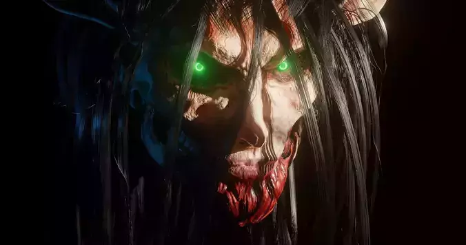 Eren Founding Titan 3d model Face only
