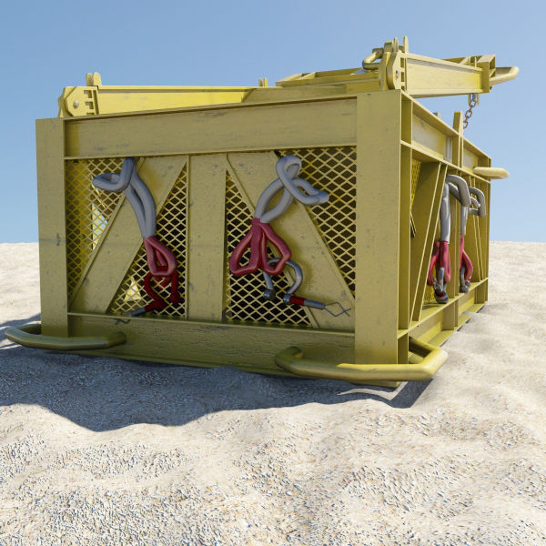 Deep Sea Basket 3D model_3