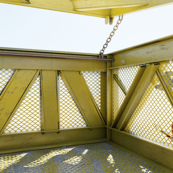 Deep Sea Basket 3D model_5