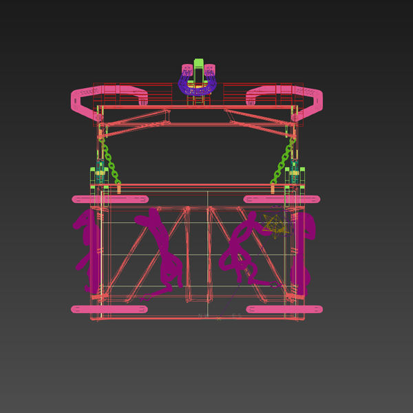 Deep Sea Basket 3D model_13