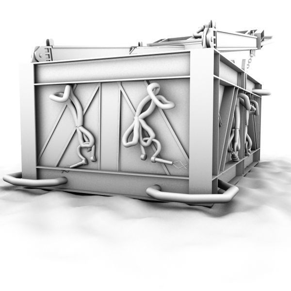 Deep Sea Basket 3D model_17