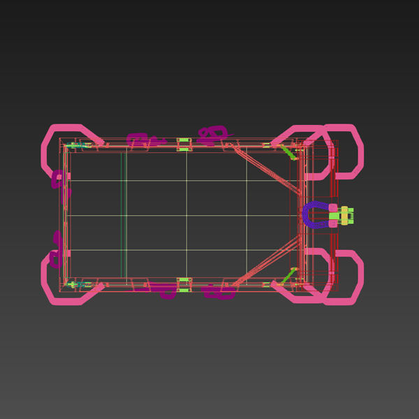 Deep Sea Basket 3D model_11