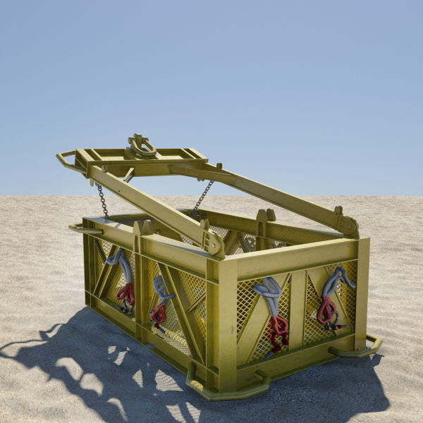 Deep Sea Basket 3D model_1