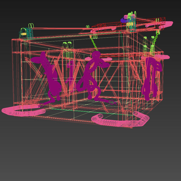 Deep Sea Basket 3D model_14