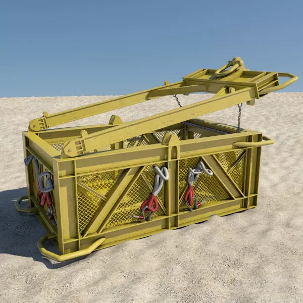 Deep Sea Basket 3D model_0