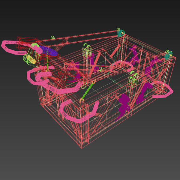 Deep Sea Basket 3D model_9