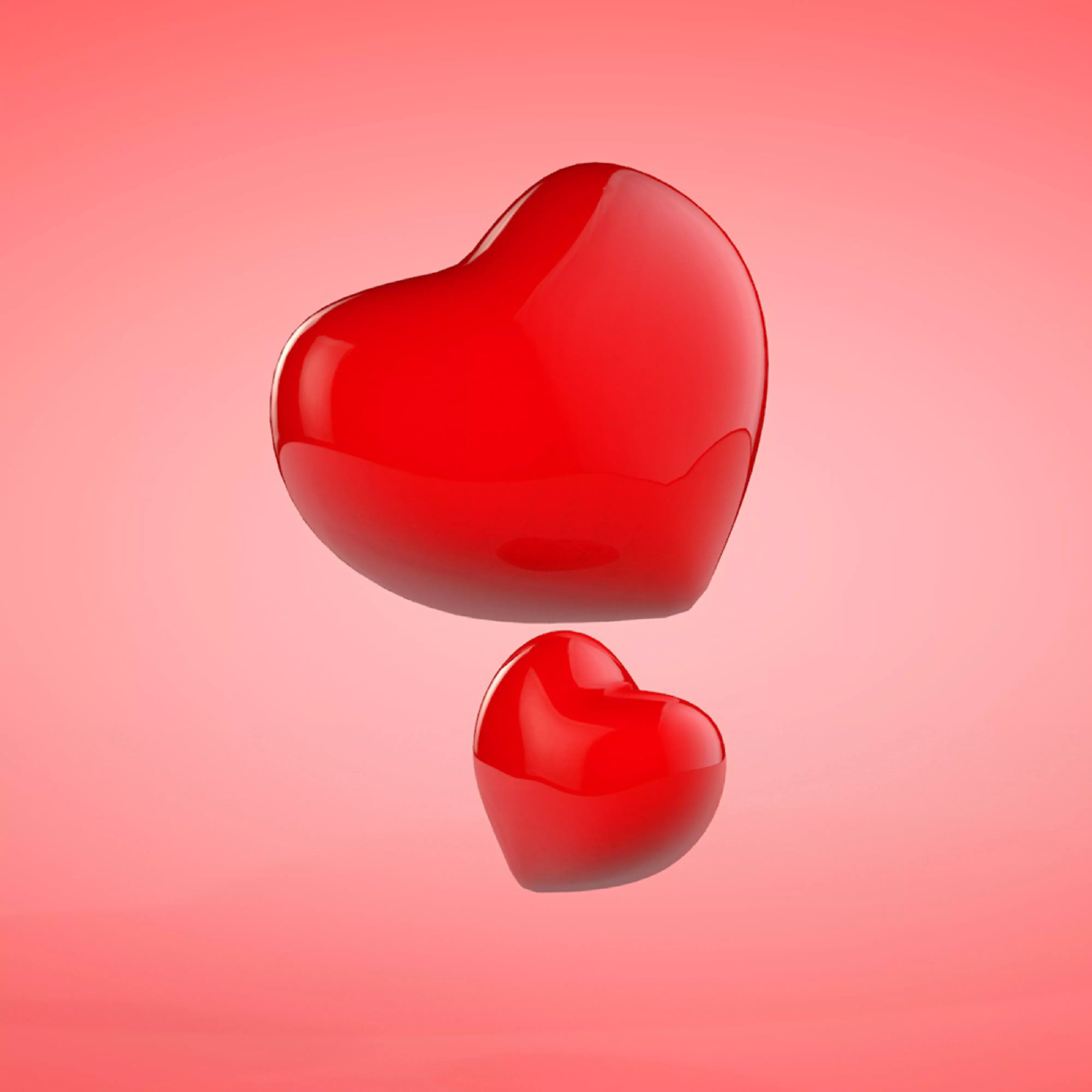 Love Hearts 3D model_0