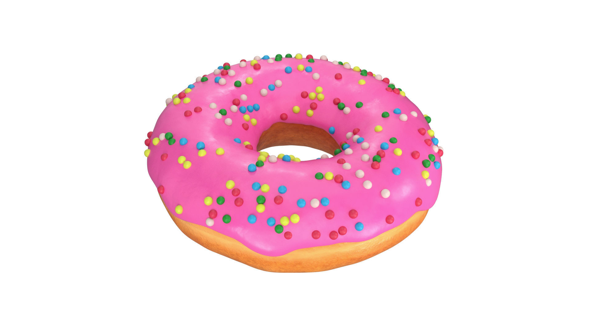 Donut 03 3D model_2