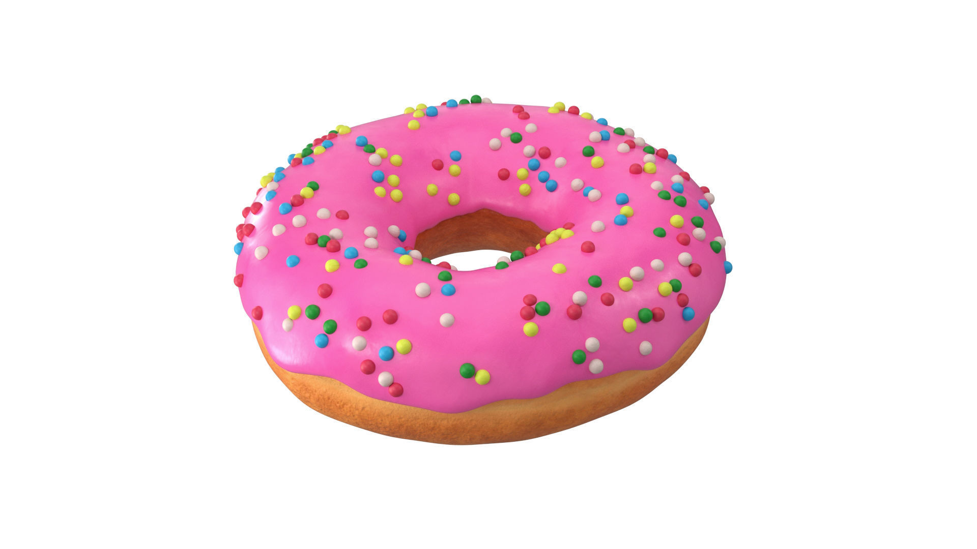 Donut 03 3D model_3