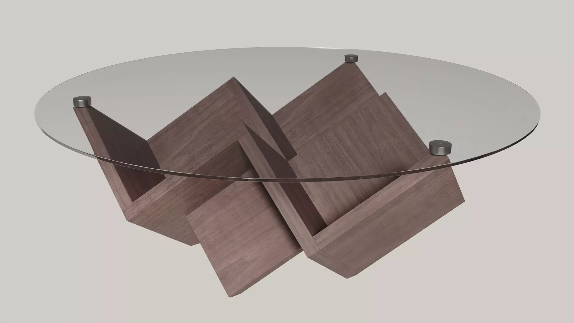 Round Cupid Coffee Table 3D model_0